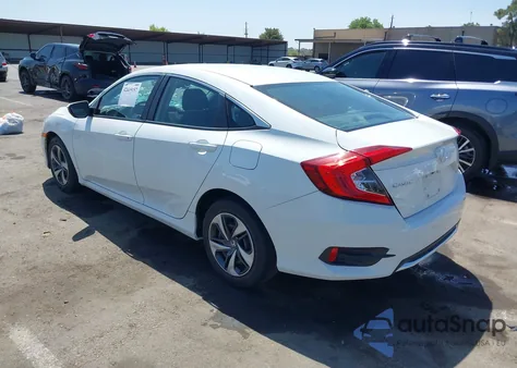 2019 Honda Civic Lx из США, поврежденный, VIN 19XFC2F66KE214476